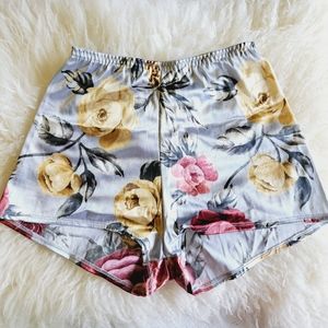 Victoria's Secret Second Skin Satin Vintage Bun Pant, Blue Rose